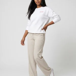 WildBall Women's Sweater (White/Red)