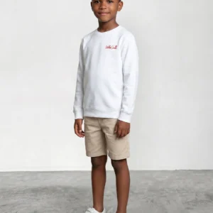 Wildball Boys Sweater - White
